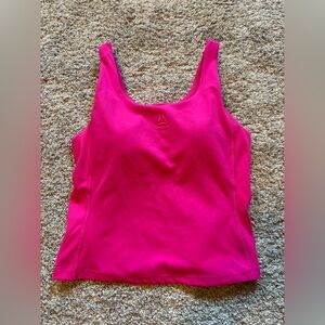 Reebok Pink Tank Top in Size Medium